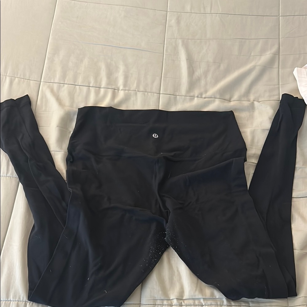 lululemon athletica' Black Athletic Leggings